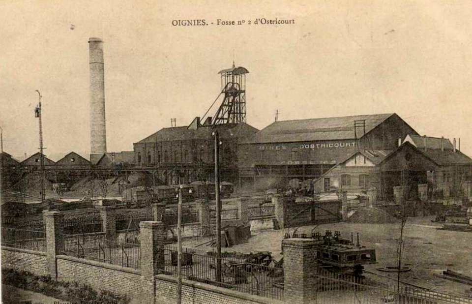 Oignies - Fosse n° 2 des mines d'Ostricourt (B)