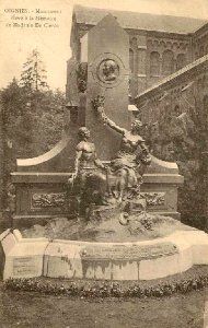 Oignies - Monument à la mémoire de Mme De Clercq