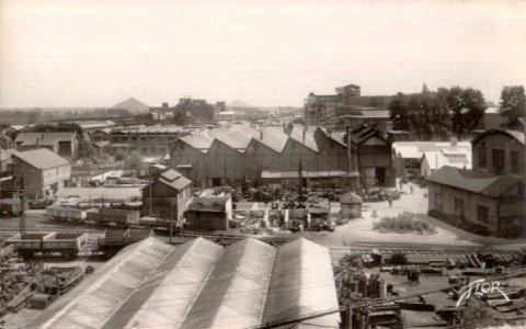 Oignies - Vue générale des installations de la fosse n° 2