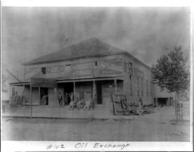 Oil exchange (Spindletop, Beaumont, Port Arthur, and vicinity, Texas - oil industry). LCCN2010649520