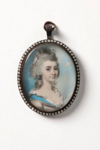 Okänd dam (George Engleheart) - Nationalmuseum - 24855
