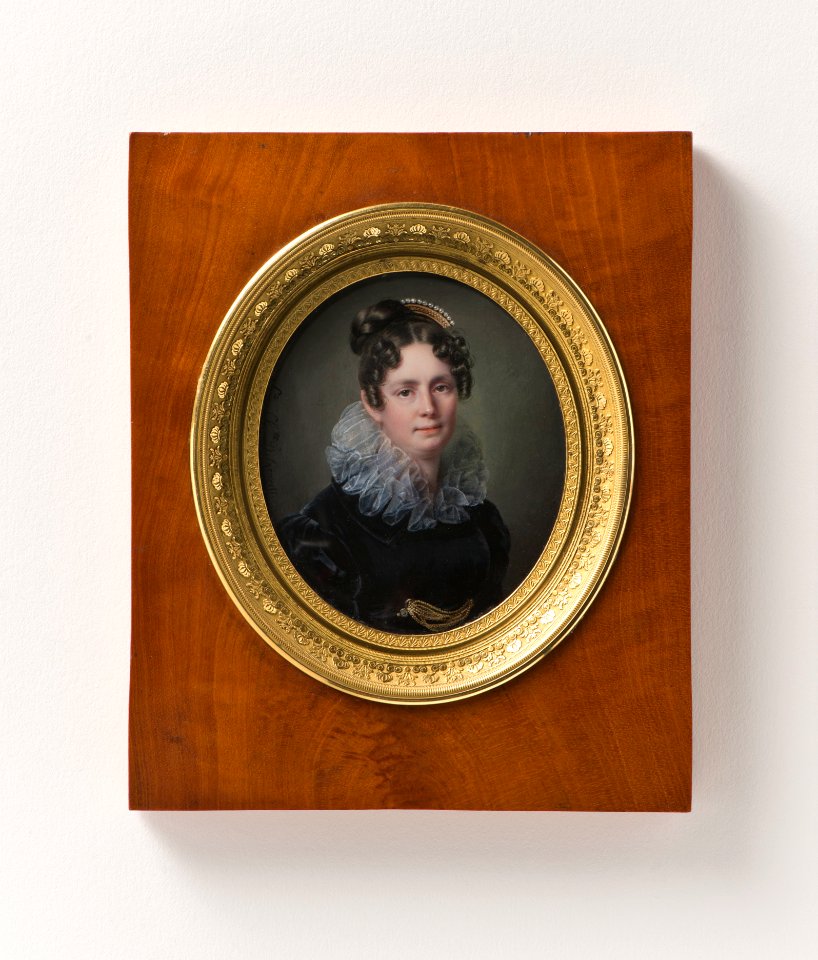 Okänd kvinna (Sophie-Clémence Delacazette) - Nationalmuseum - 154861