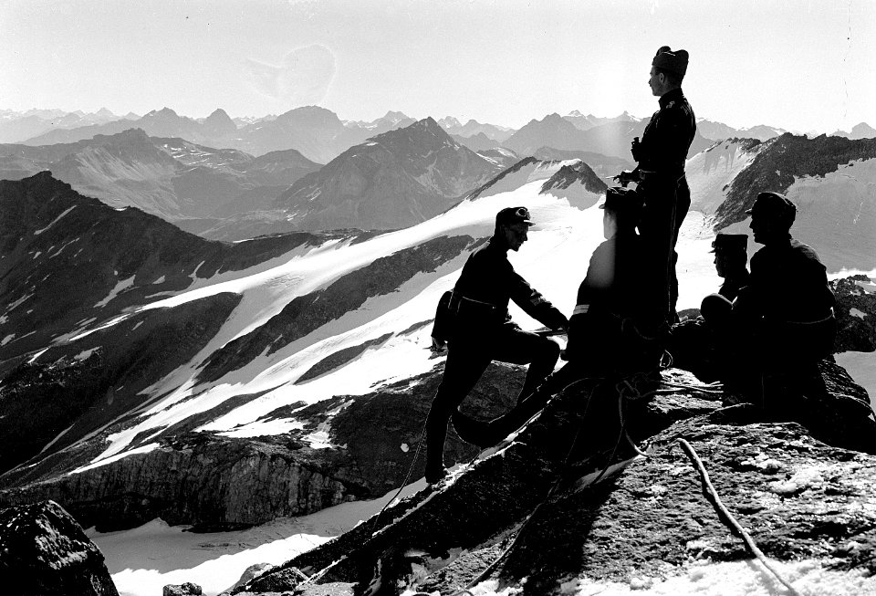 Offizierspatrouille auf dem Piz Suretta - CH-BAR - 3236913