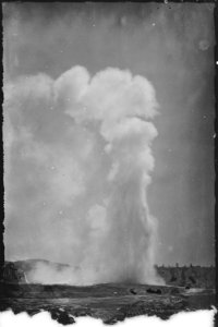 Old Faithful geyser, Yellowstone - NARA - 516962