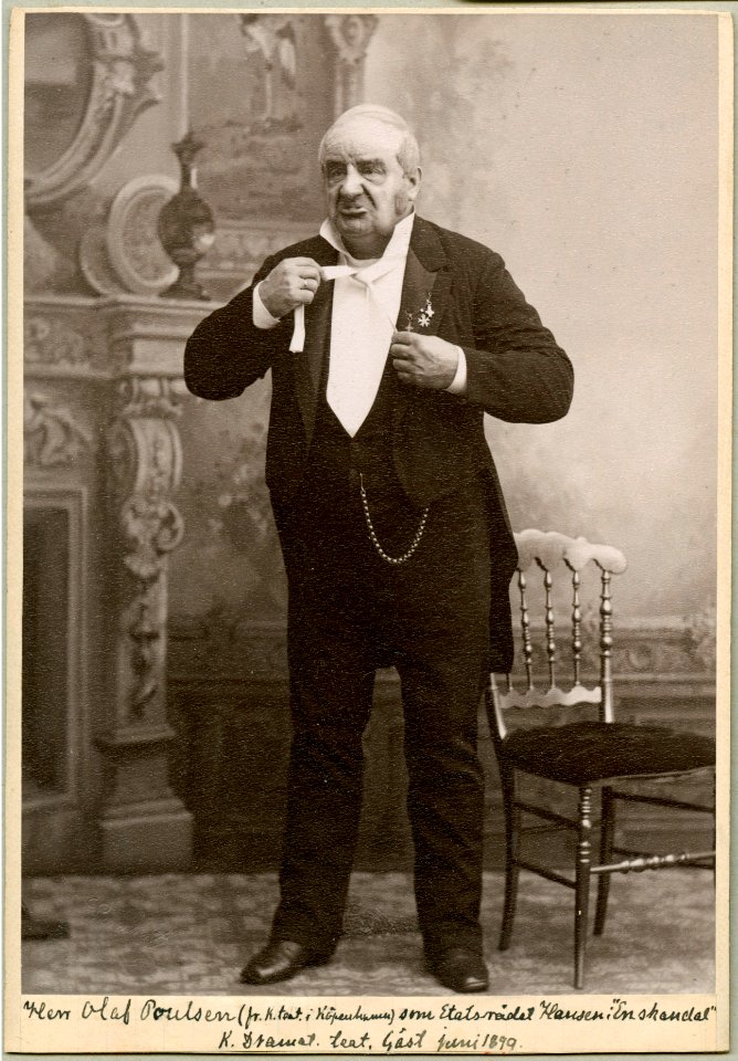 Olaf Poulsen, rollporträtt - SMV - H7 019