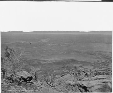 Ogden, Weber County, Utah, from the mountains - NARA - 516748
