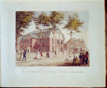 Old Lutheran Church, in Fifth Street, Philadelphia LCCN2002718869