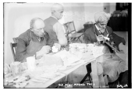 Old Men making toys LCCN2014700531