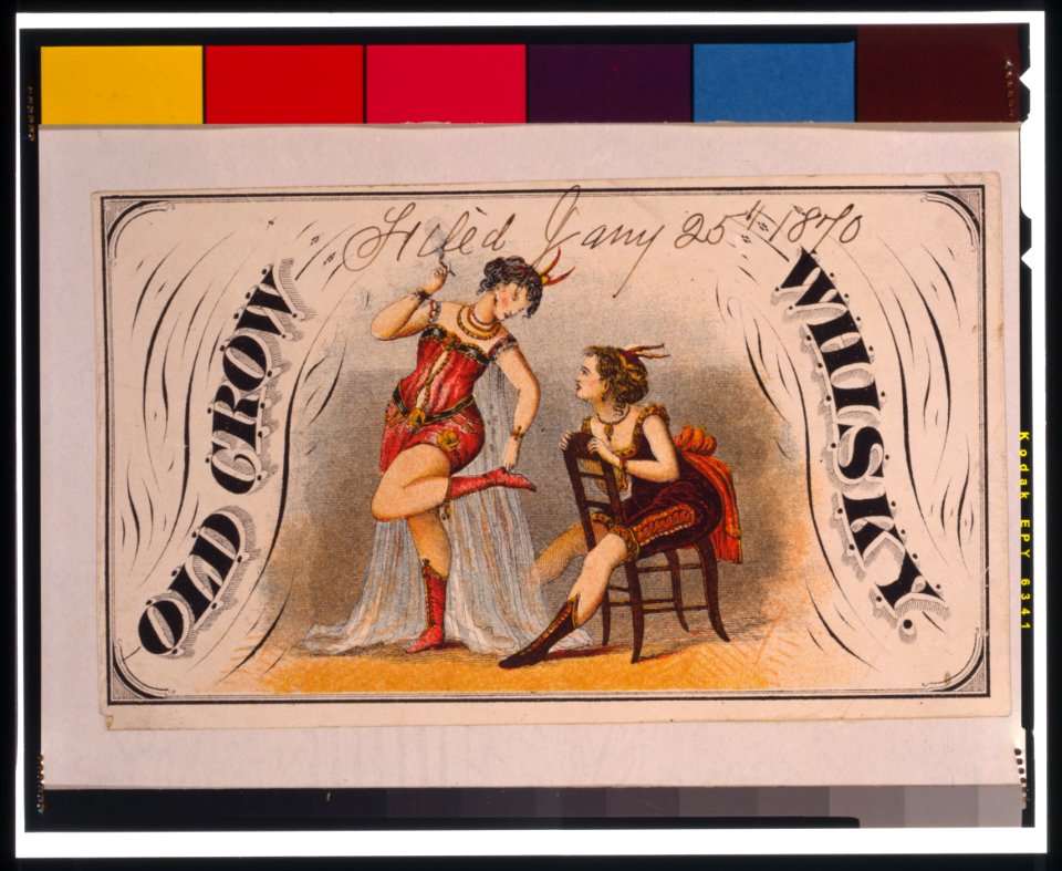 Old Crow whiskey LCCN99403793