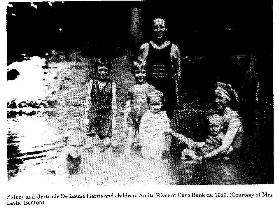 Old Denham Springs swimming in Amite River