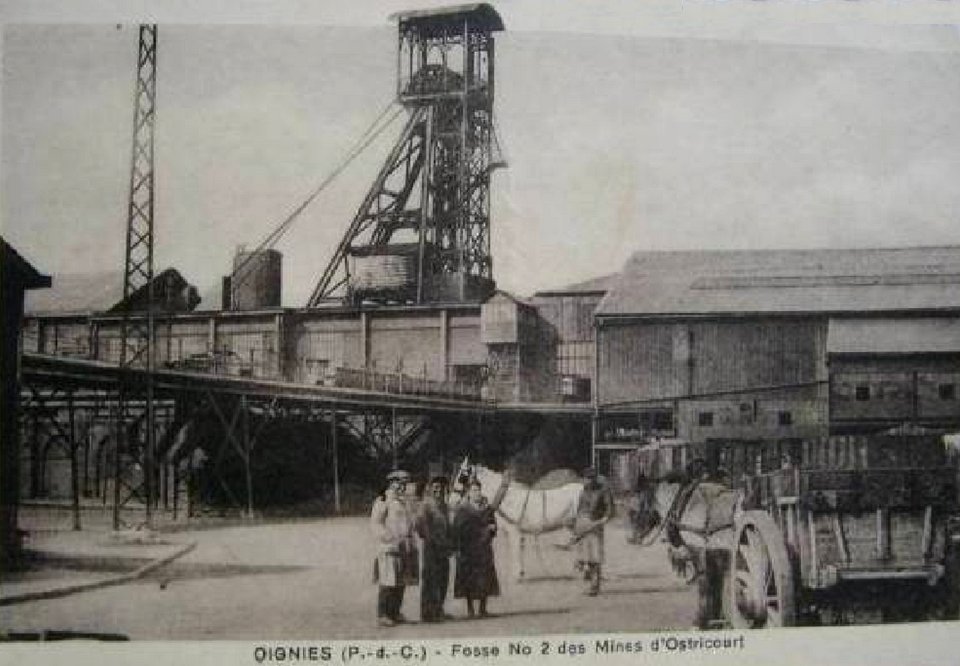 Oignies - Fosse n° 2 des mines d'Ostricourt
