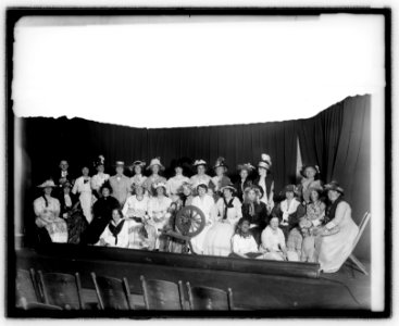 Old maids show, Brightwood M.E. Church, May 24, 1920 LCCN2016851962