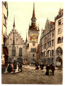 Old Town Hall, Munich, Bavaria, Germany-LCCN2002696151 photo