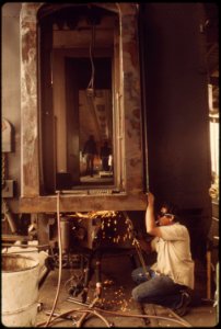 Old-passenger-cars-purchased-by-amtrak-from-several-of-the-nations-railroads-are-reconditioned-at-a-plant-at-mira-loma-california-may-1974 7158081186 o