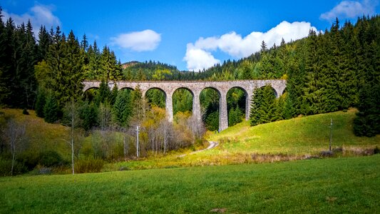 Building railway track photo