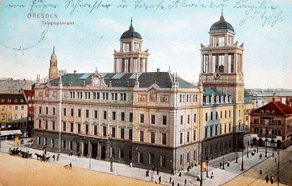Oficina postal bella época Dresde
