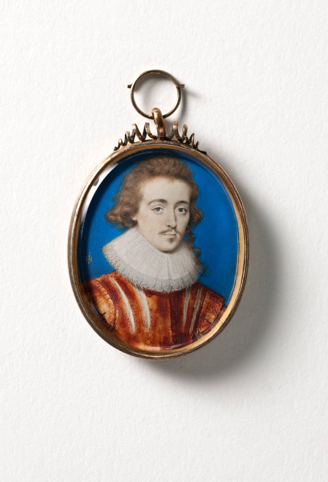 Okänd man Ev medlem av släkten Cavendish (John Hoskins d.ä.) - Nationalmuseum - 24892