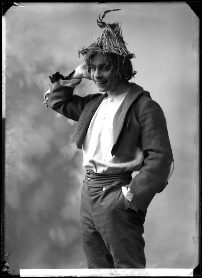Olav Riego in Stor-Klas och Lill-Klas at Svenska teatern 1912 - SMV - GR034