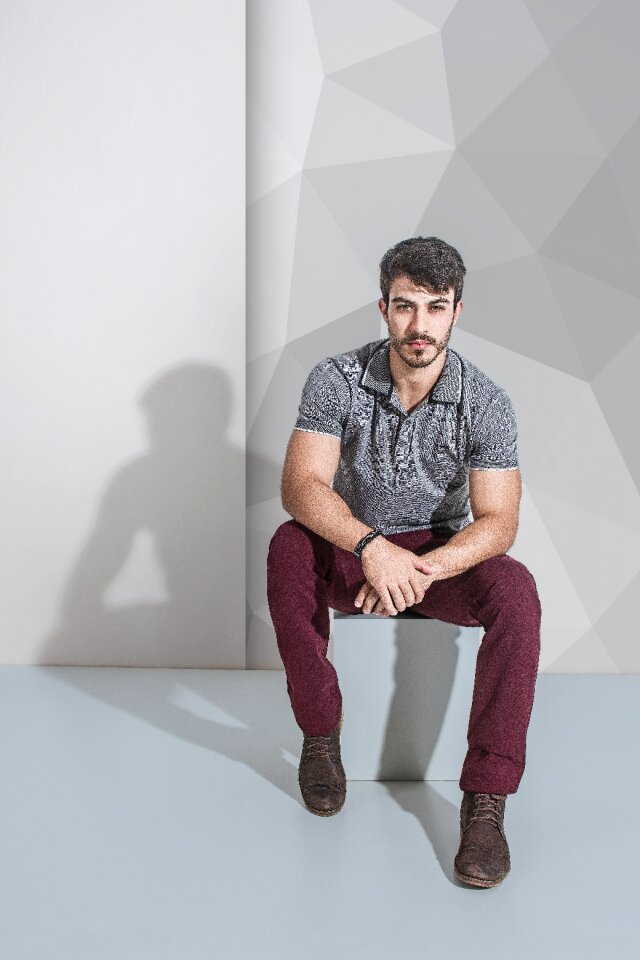 Man beauty fashion