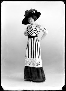 Olga Andersson in Silkesstrumpan at Vasateatern 1911 - SMV - NA028