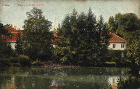 Oliva, Westpreußen - Kgl. Garten (2) (Zeno Ansichtskarten)