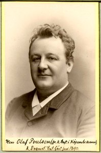Olaf Poulsen, porträtt - SMV - H7 016