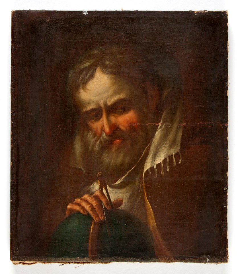 Oljemålning från 1700-talet, troligen föreställande Galileo Galilei - Skoklosters slott - 93161