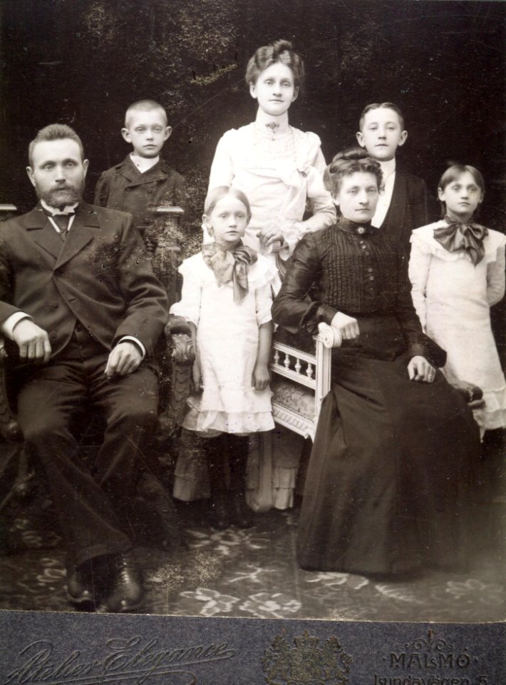 Olof Landgren family c 1903