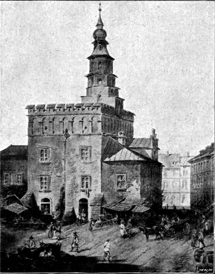 Old Town Hall, Kazimierz - Cracow - Lepszy (page 58 crop)