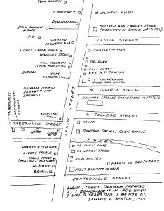 Old Denham Springs Map