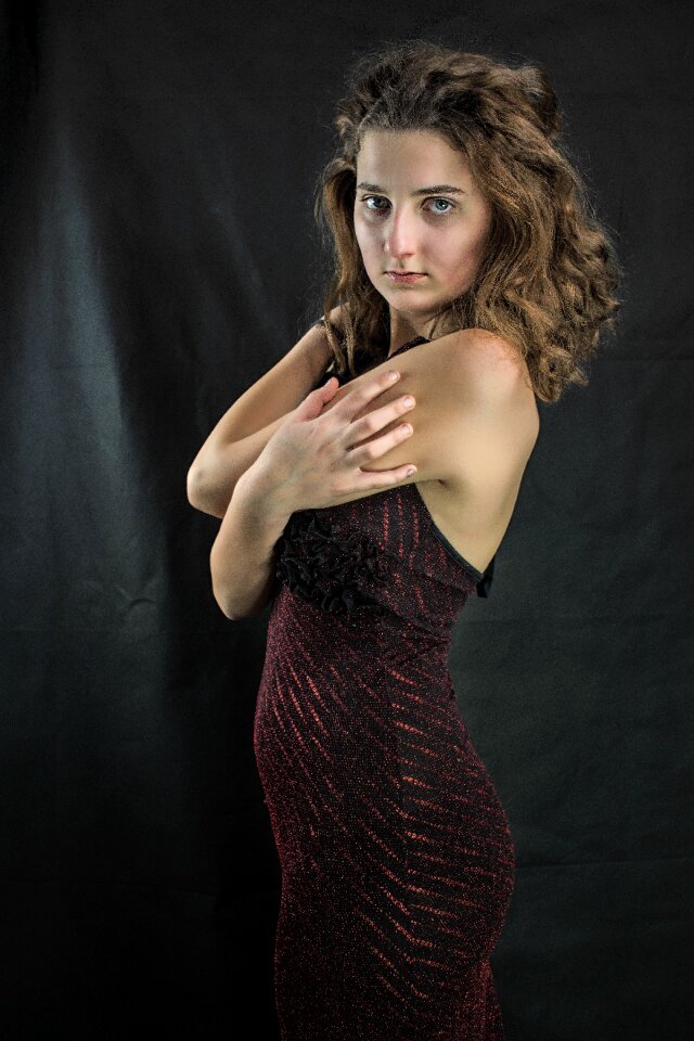 Fashion girl model