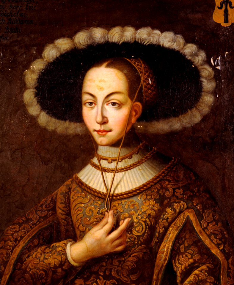 Oljemålning på duk. Grevinnan Margareta Eriksdotter Vasa - Skoklosters slott - 56250