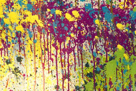 Drop color liquid