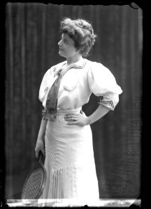 Olga Andersson in Bankrutt at Vasateatern 1906 - SMV - NA068