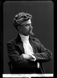 Olof Sandborg in Greven av Monte Christo at Östermalmsteatern 1907 - SMV - GS011