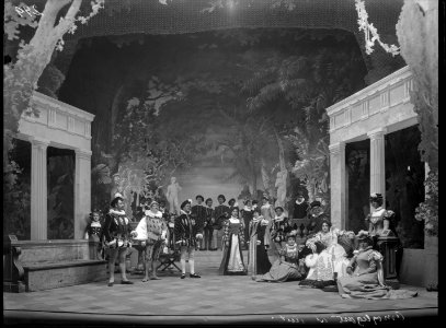 Omöjligast av allt, Dramatiska teatern 1901. Föreställningsbild - SMV - DrT018