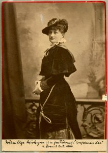 Olga Björkegren, rollporträtt - SMV - H1 154