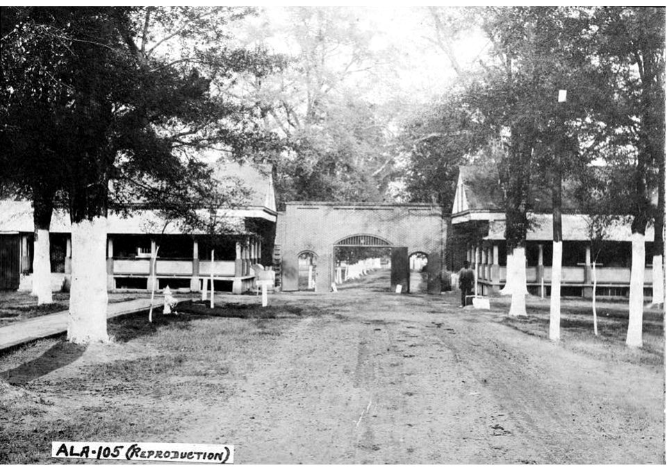 Old Mount Vernon Arsenal West Entrance Gate Exterior