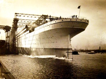 Olympic Stern during Launch
