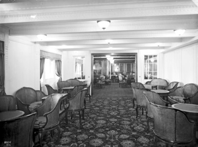 Olympic's First Class Restaurant Entrance