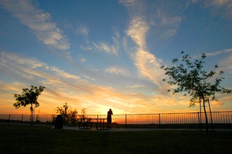 Scenery postcard rest