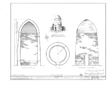 Old Powder House, Somerville, MA - HABS MA-178 - 00001a