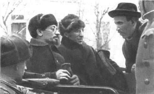 Old Russia - Yakov Sverdlov 1918 & Avanesov & Demian Bedniy