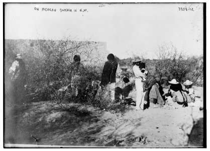 On Mexican Border in N.M. LCCN2014701688