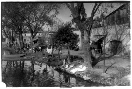 On the bank of the Viga Canal, Mexico LCCN2002718435