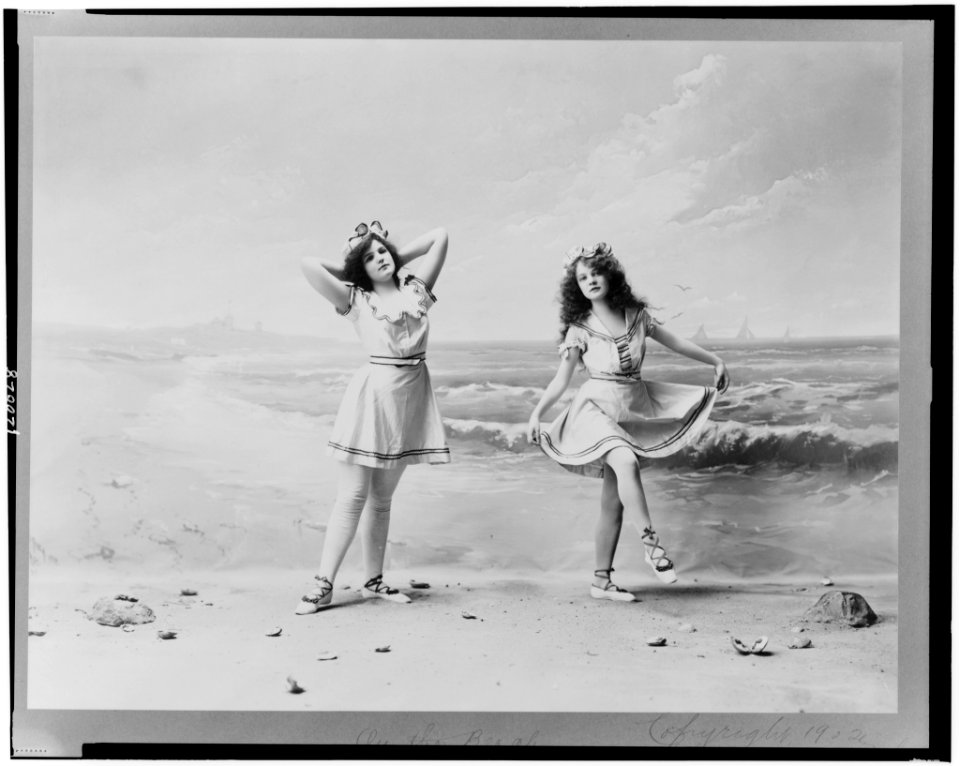 On the beach LCCN98505187
