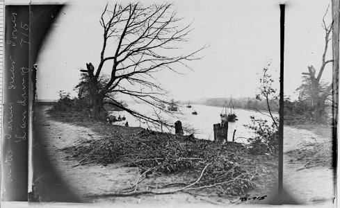 On the James River near Jones' Landing, Va - NARA - 525120 photo