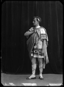 Olle Strandberg in Sköna Helena at Oscarsteatern 1909 - SMV - GS065