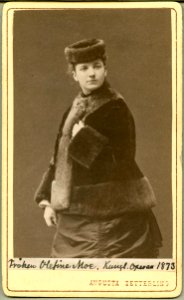 Olefine Moe, porträtt - SMV - H6 070