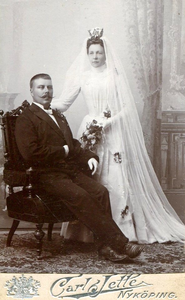 Olof & Hilda Widner 1900